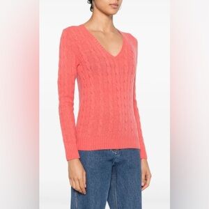 St. John's Bay Coral V-Neck Sweater
